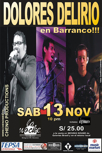 Dolores Delirio 13 de noviembre 2010