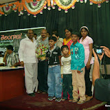 Sekhar's family felicitating him