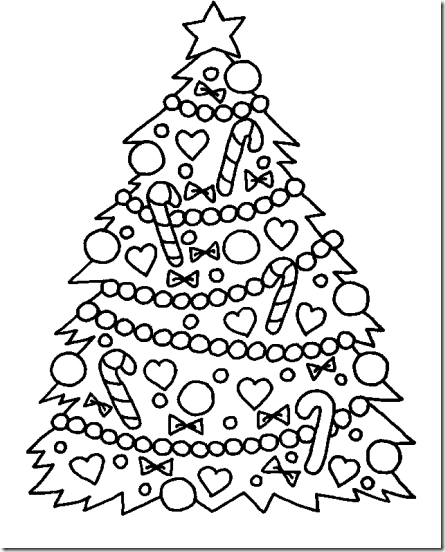 dibujos-para-colorear-de-navidad-arboles-de-navidad1