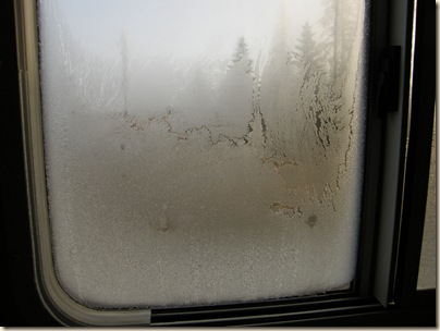 frost on the inside!