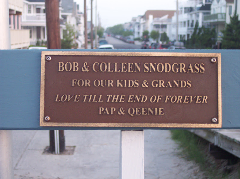 Bob & Colleen SnodgrassFor all our kids and grandsLove till the end of foreverPap & Qeenie