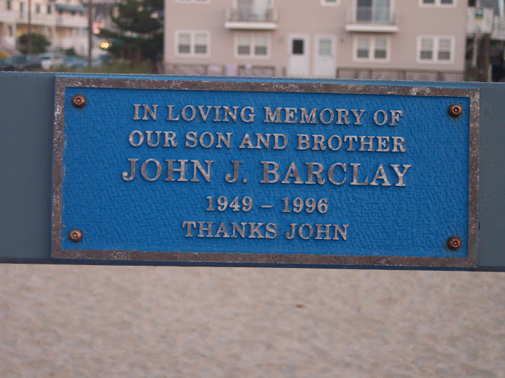 In loving memory ofOur son and brotherJohn J. Barclay1949 - 1996Thanks John