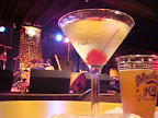The stage...via a chocolate martini and Blue Moon