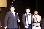 Gus Gordon (as Max Bialystock) and Joey Cruse (as Leo Bloom)