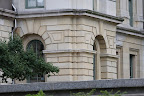 Rustication, on the Capitol building in this photo, is a feature shared by almost all of the buildings composing the Capitol campus.