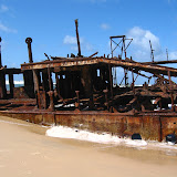 Shipwreck on Fraser Island