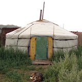 the ger we stayed in in Kharkorum