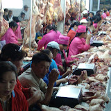 Do you really think you can 
imagine the stench?  Really???  
Somewhere, Mongolia in summer 
in an enclosed market.