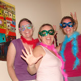 Pre-Carnival with Vicky, 
Michelle, me & Kristofer