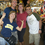 Stephen, Houman and I 
at a market in Bangkok