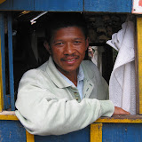 034 June 2005 Antananarivo, Madagascar barber shacks next to Lake Anosy.JPG