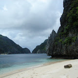 A beach I stopped at for lunch.