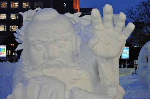 esculturas neve lindas gelo inverno arte (56)