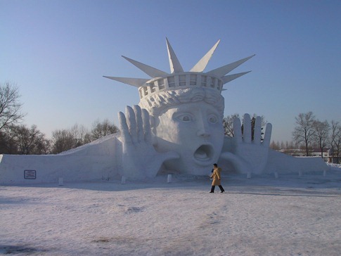 esculturas neve lindas gelo inverno arte (9)