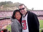 May and me (sporting my Shockley jersey)