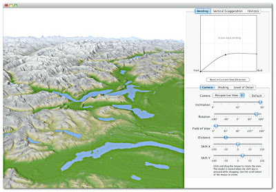 Terrain Visualization with Terrain Bender