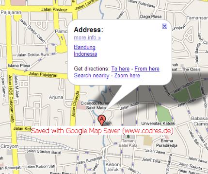 google maps saver watermark
