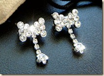 crystal bra strap bow clips crystal bra strap bow clips