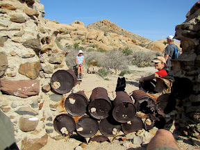 Railroad Construction Camp in the southern Anza Borrego Desert