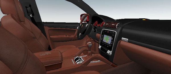 Two-tone leather seats, wheel, steering column, dash and air vents! 