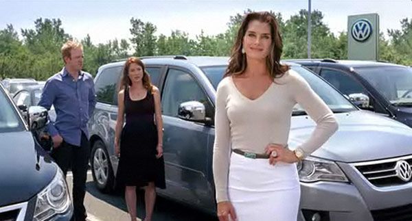 Parenting Advocate Brooke Shields Hard at Work with VW Routan