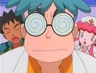 Professor Akihabara, depois de ver o episódio em que atua. - Top 10: Eposódios censurados de Pokémon Nintendo Blast