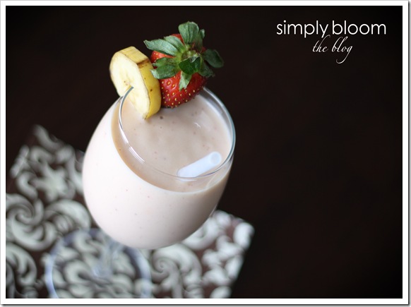 Yogurt smoothie