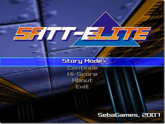 Satt-Elite freeware game (2)
