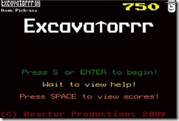 Excavatorrr freeware game