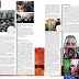 Second spread for feature article about the fall movie preview for 'Make-Up Arist' issue 80.