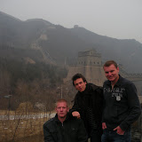 Met Dennis en Rens bij de Chinese muur