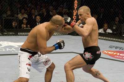 Жорж Сен-Пьер (Georges St. Pierre) и БиДжей Пенн (B. J. Penn)