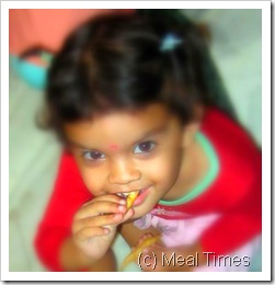 diya eating