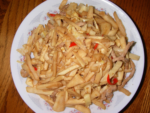 竹筍炒肉絲 竹筍炒肉絲