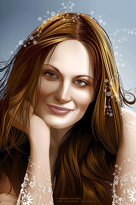  Women Portrait Illustration from Photograph