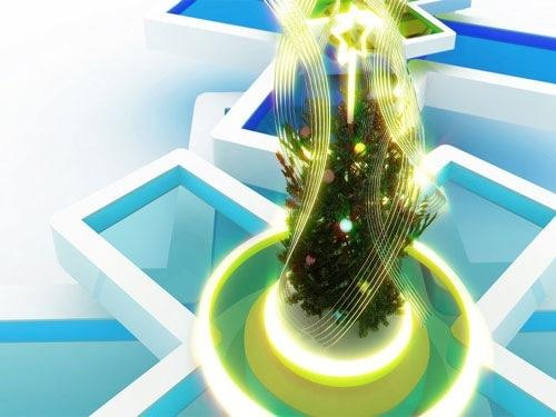 3d Chromatic Christmas Wallpaper 3d Chromatic Christmas Wallpaper