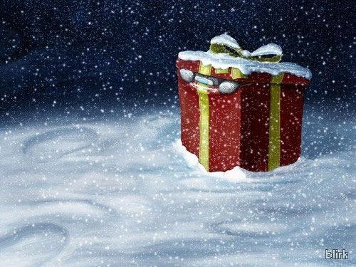 Christmas Gift Desktop Background Christmas Gift Desktop Background