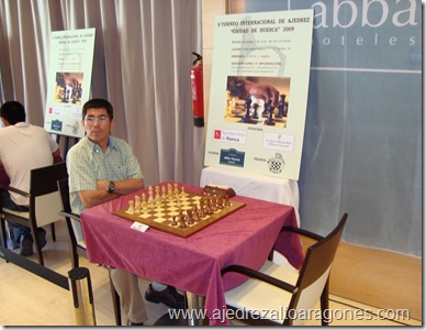 Julio Granda, vencedor del Torneo Internacional de Borja.