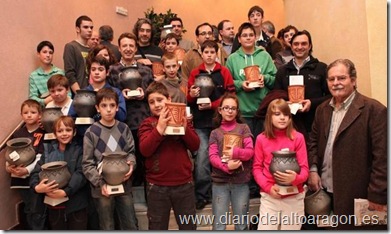 Foto familia de los premiados