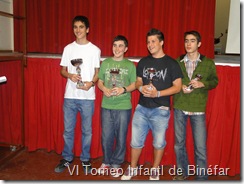 podium infantil