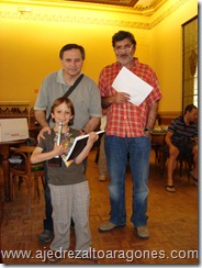 Lorien Zamora, campeón del Torneo "B".