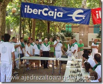 Momento del homenaje a Francisco Becerril