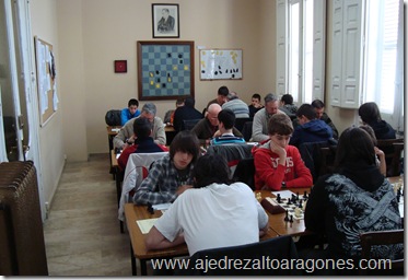 Sala de juego del Casino Jaque durante una de las rondas del autonómico.