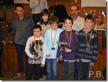 Binéfar campeones benjamín-alevín
