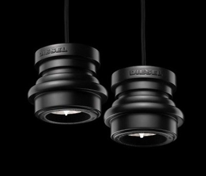 diesel foscarini rubber light interior design decor edgy
