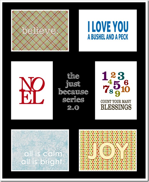 the just because series 2.0 the just because series 2.0