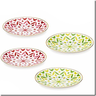 Holly Heights Tidbit Plates.katespade.com