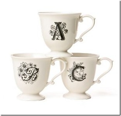Monogram Mug.Missus.Anthropologie.com