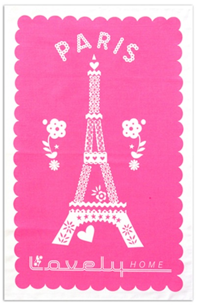 ParisTeaTowel.LovelyLovely.co.uk
