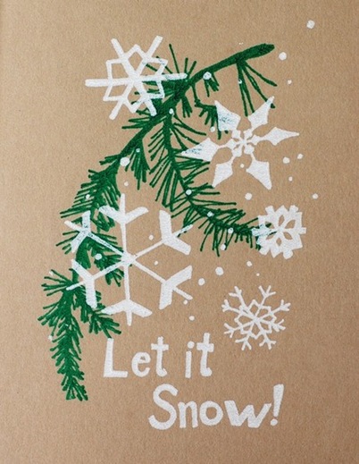 Let It Snow.lauriecoyledesigns.etsy